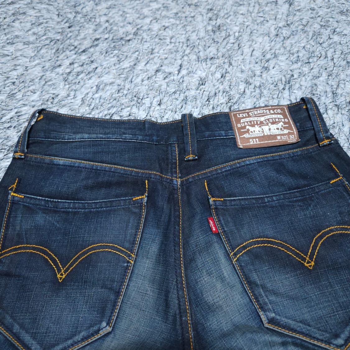 리바이스511) 32/32 남자 일자청바지 데님팬츠 왕눈이샵 상품이미지6