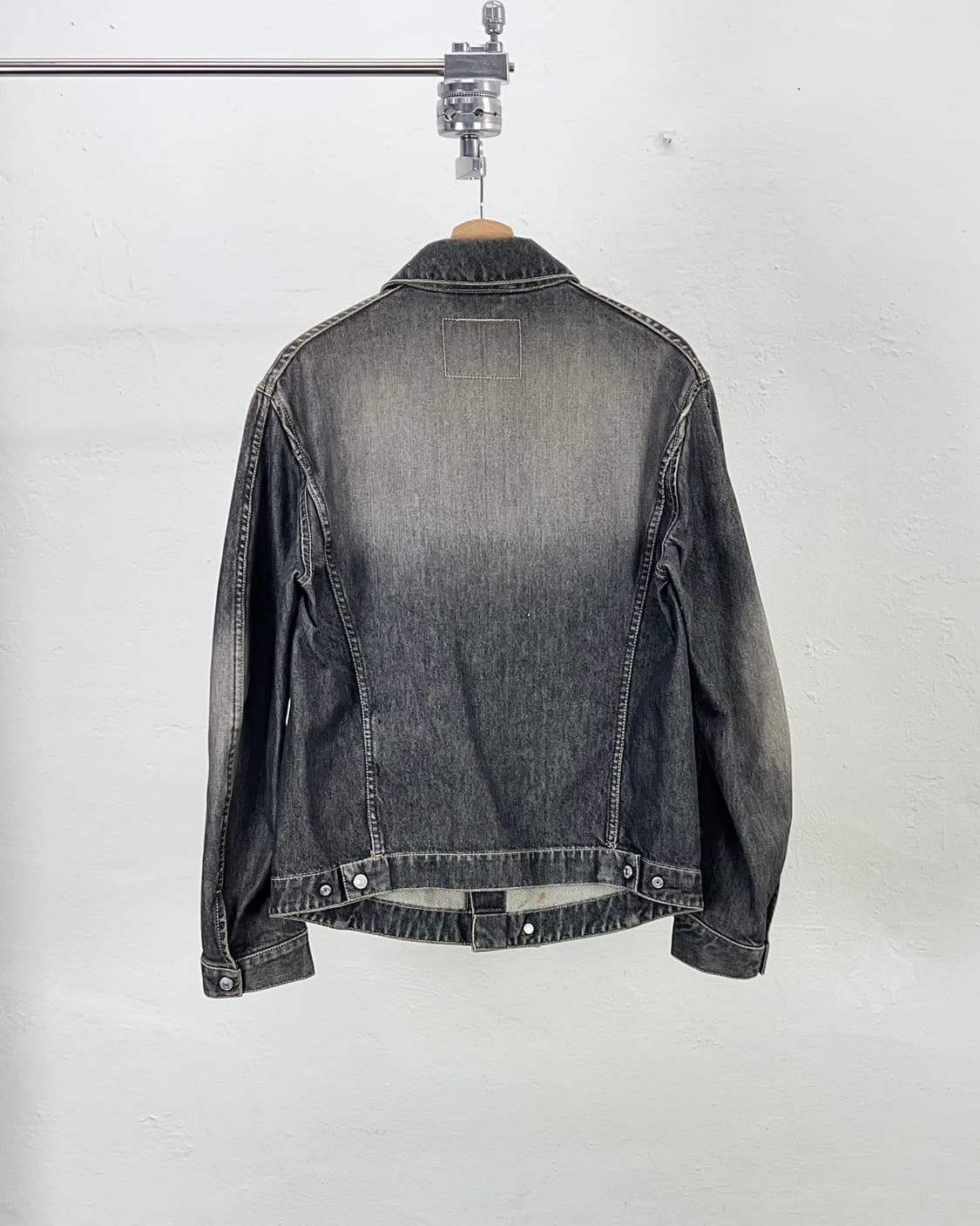 리바이스 엔지니어드 진 흑청 데님 트러커 셔츠 자켓 상품이미지6