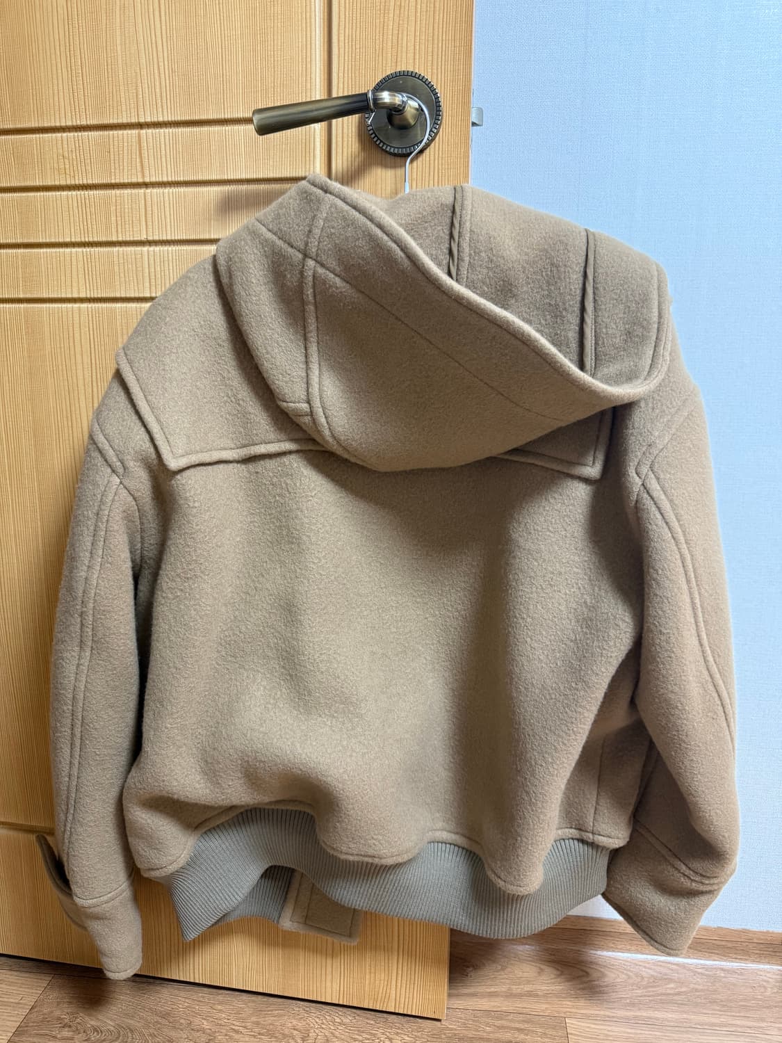 애프터프레이 더플 블루종 카멜 상품이미지3