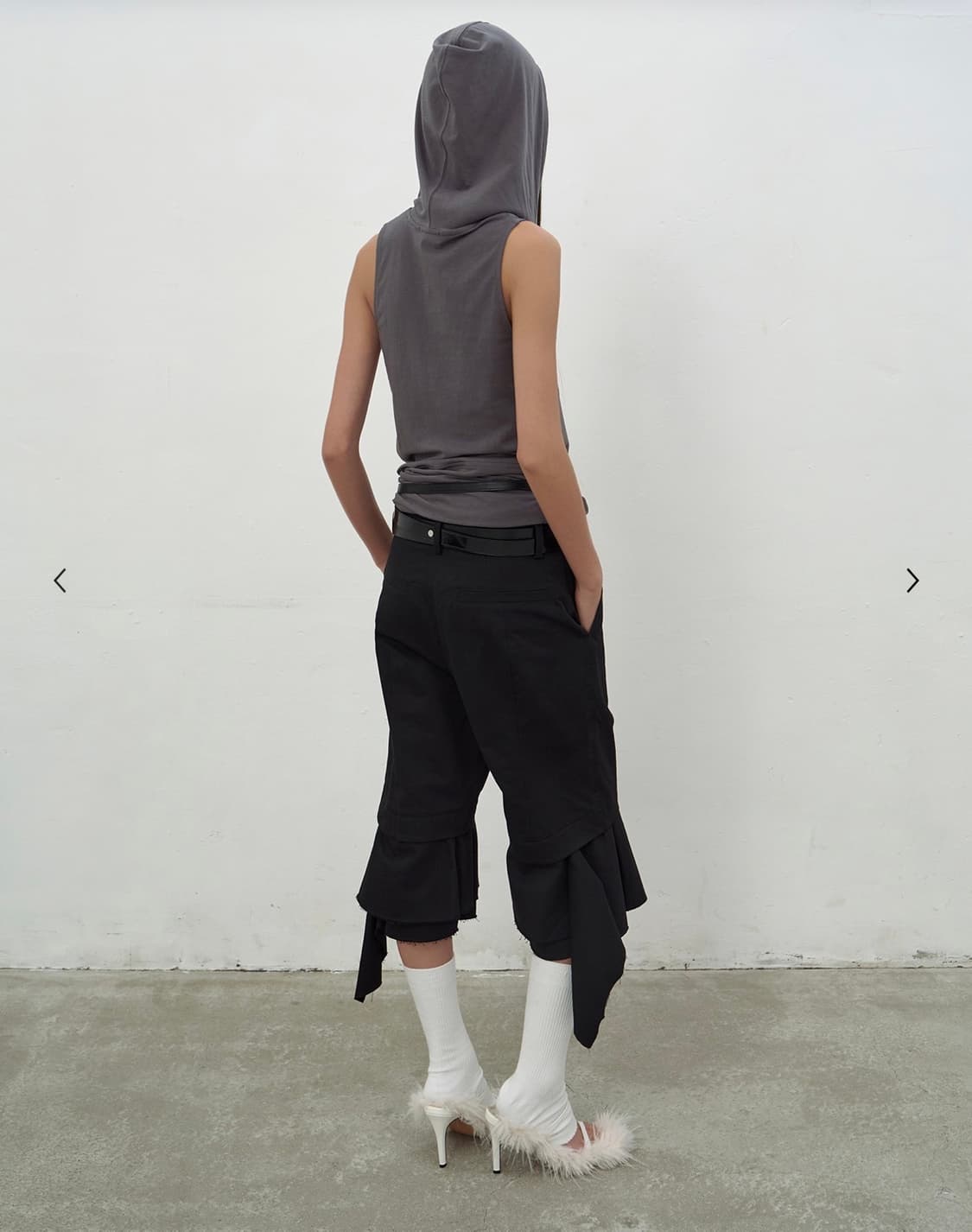 LCDC TM HOODED SLEVELESS (dark grey) 상품이미지2
