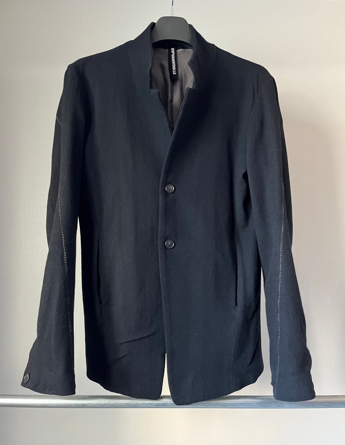 RIPVANWINKLE WOOL FLANO DRAPING JACKET 상품이미지6