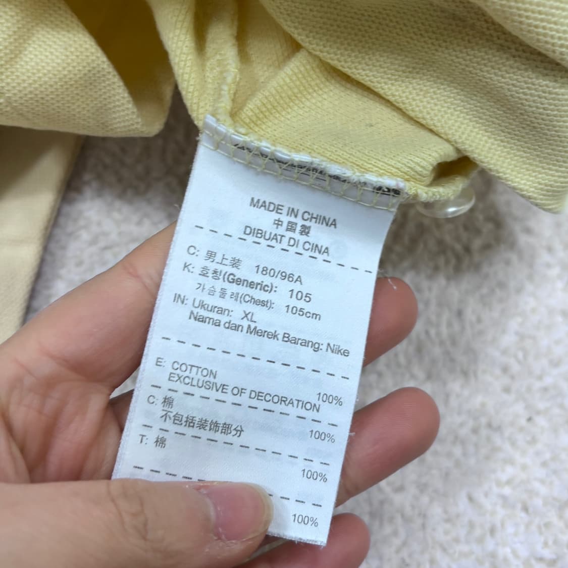 XL 나이키골프 빈티지 반팔 카라 티셔츠 0320E 상품이미지4