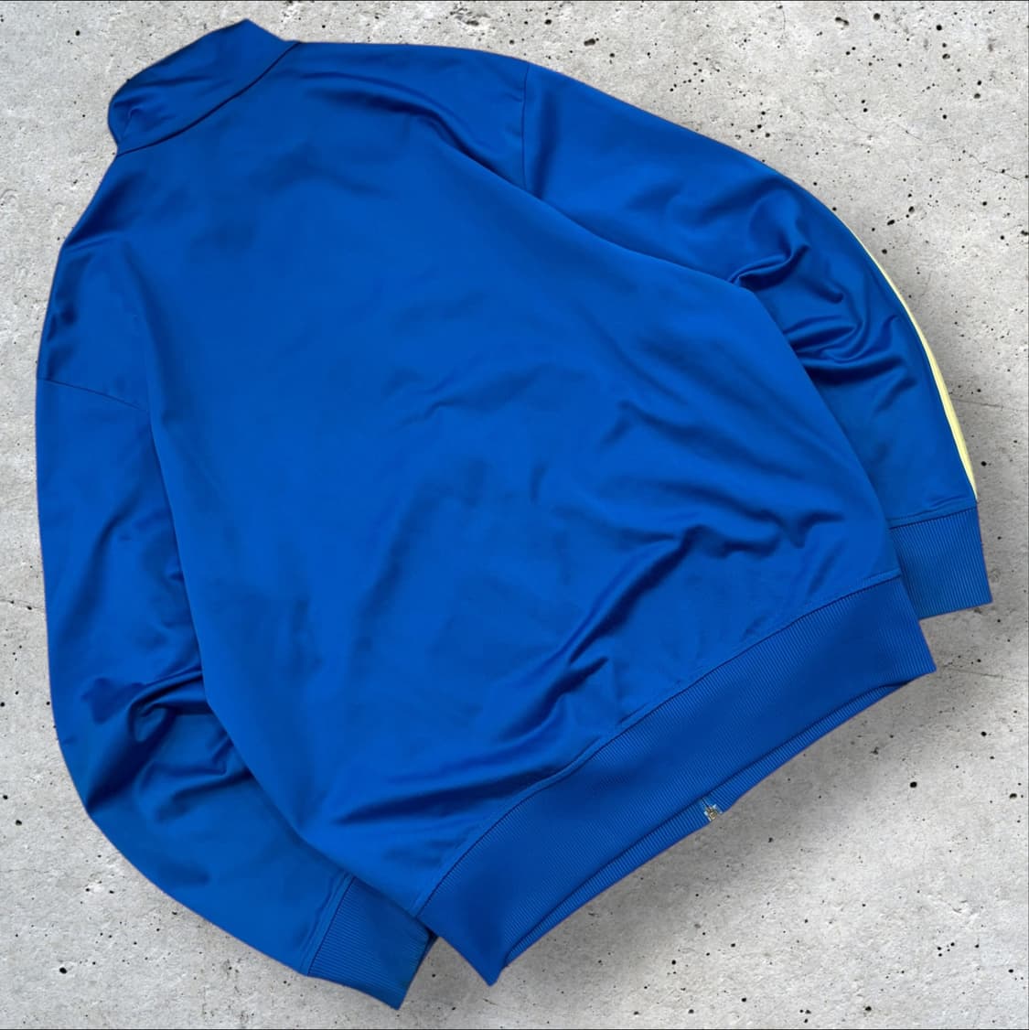 [M] 12s 아디다스 파이어버드 트랙탑 져지 블루 옐로우 B539 상품이미지2