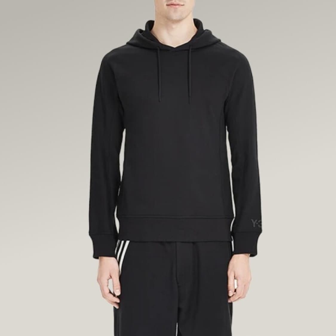 Y-3 요지야마모토 블랙 오니 후드 XS 상품이미지2