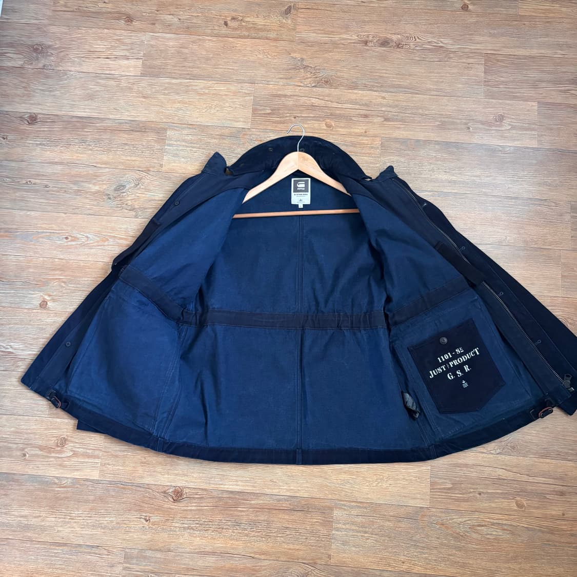 새제품급 XL 지스타 RAW 자켓 DAVIN 밀리터리 코트 야상 상품이미지10