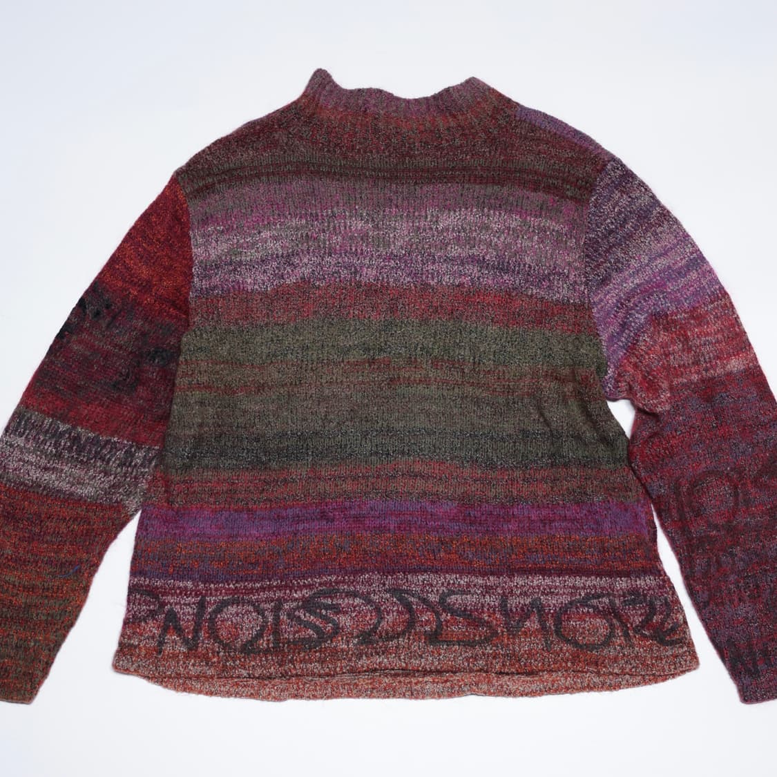 [JPN]Floral Graphic Multicolor Knit 상품이미지2