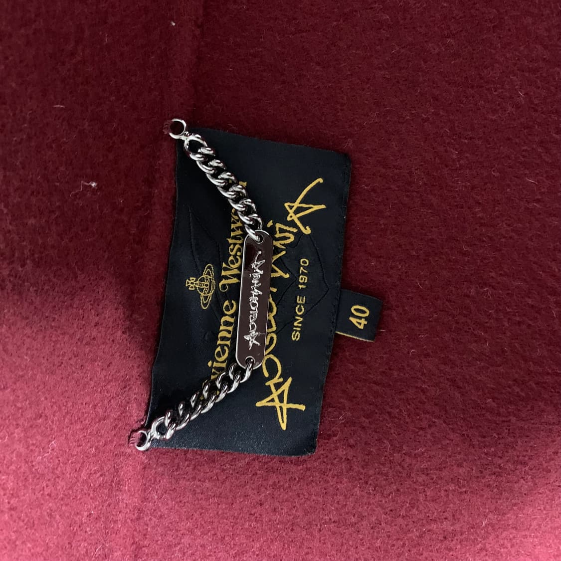 vivienne westwood 머플러 일체형 울·캐시미어 코트  상품이미지8