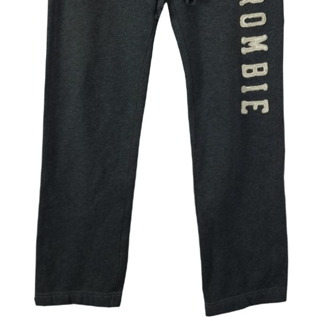 [아베크롬비] Y2K 빅로고 패치 스웻 팬츠 챠콜 M19221 상품이미지5