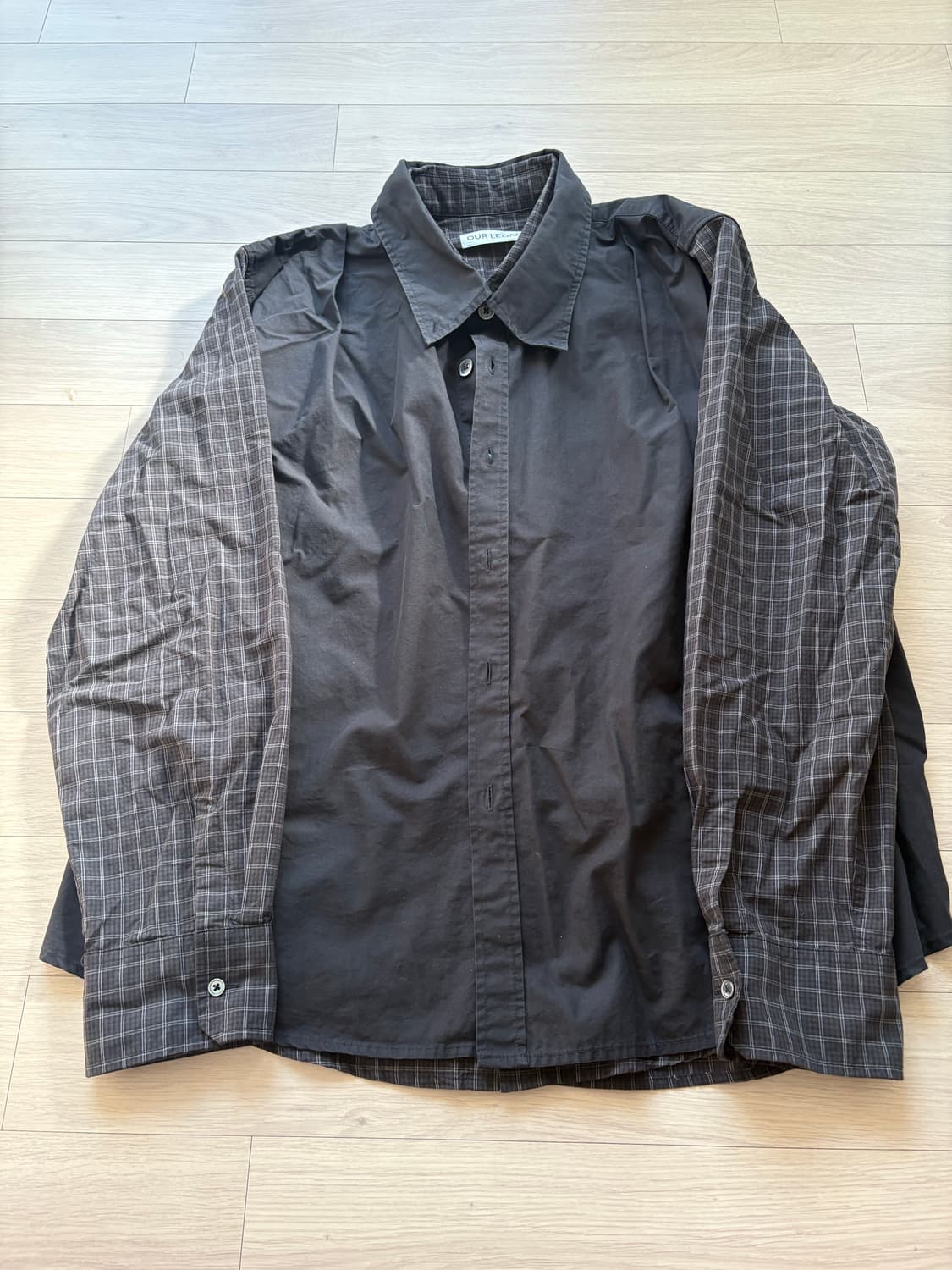 [48] 아워레가시 더블 버로우드 셔츠 상품이미지2