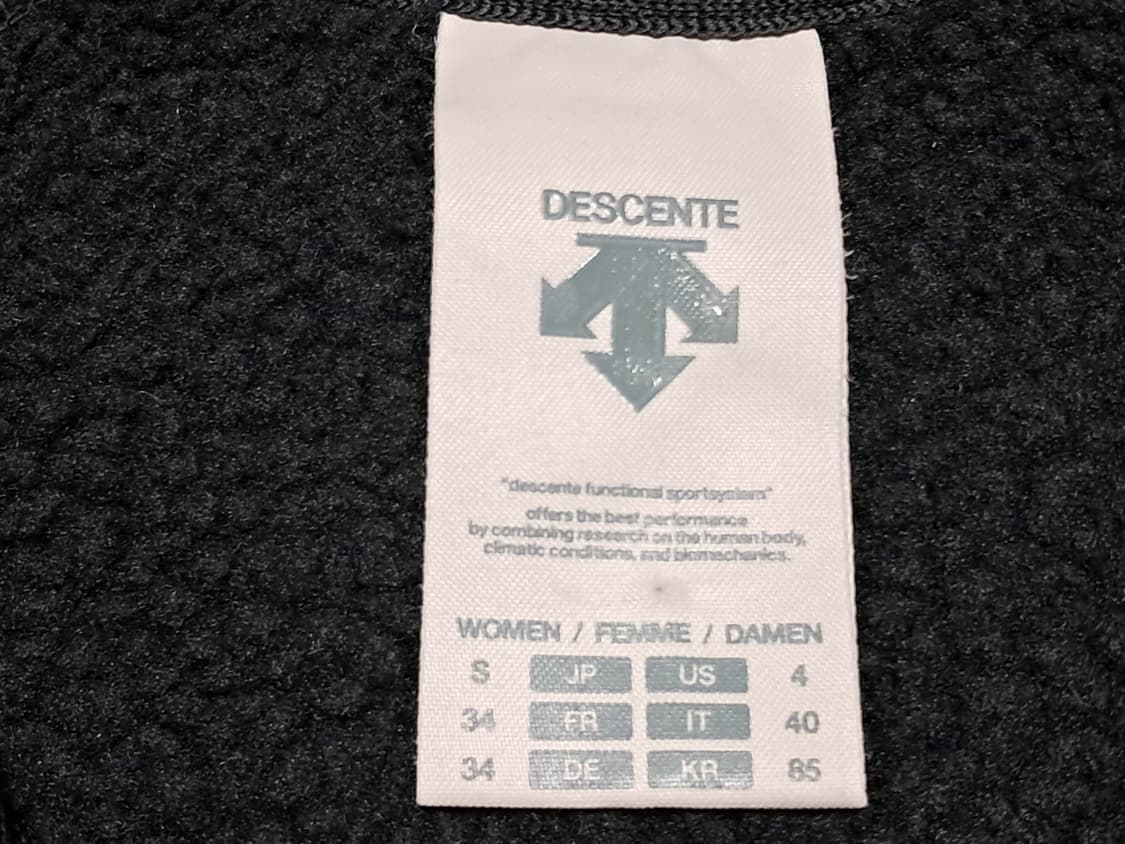 데상트 여성 후드집업 S 상품이미지6