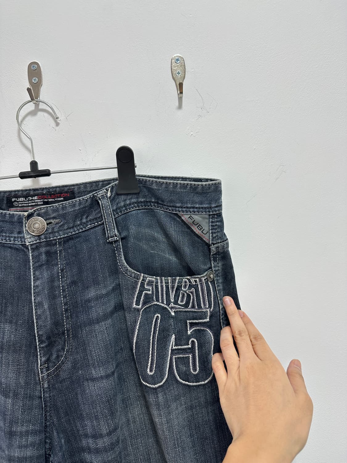 FUBU 90s denim pants 상품이미지5