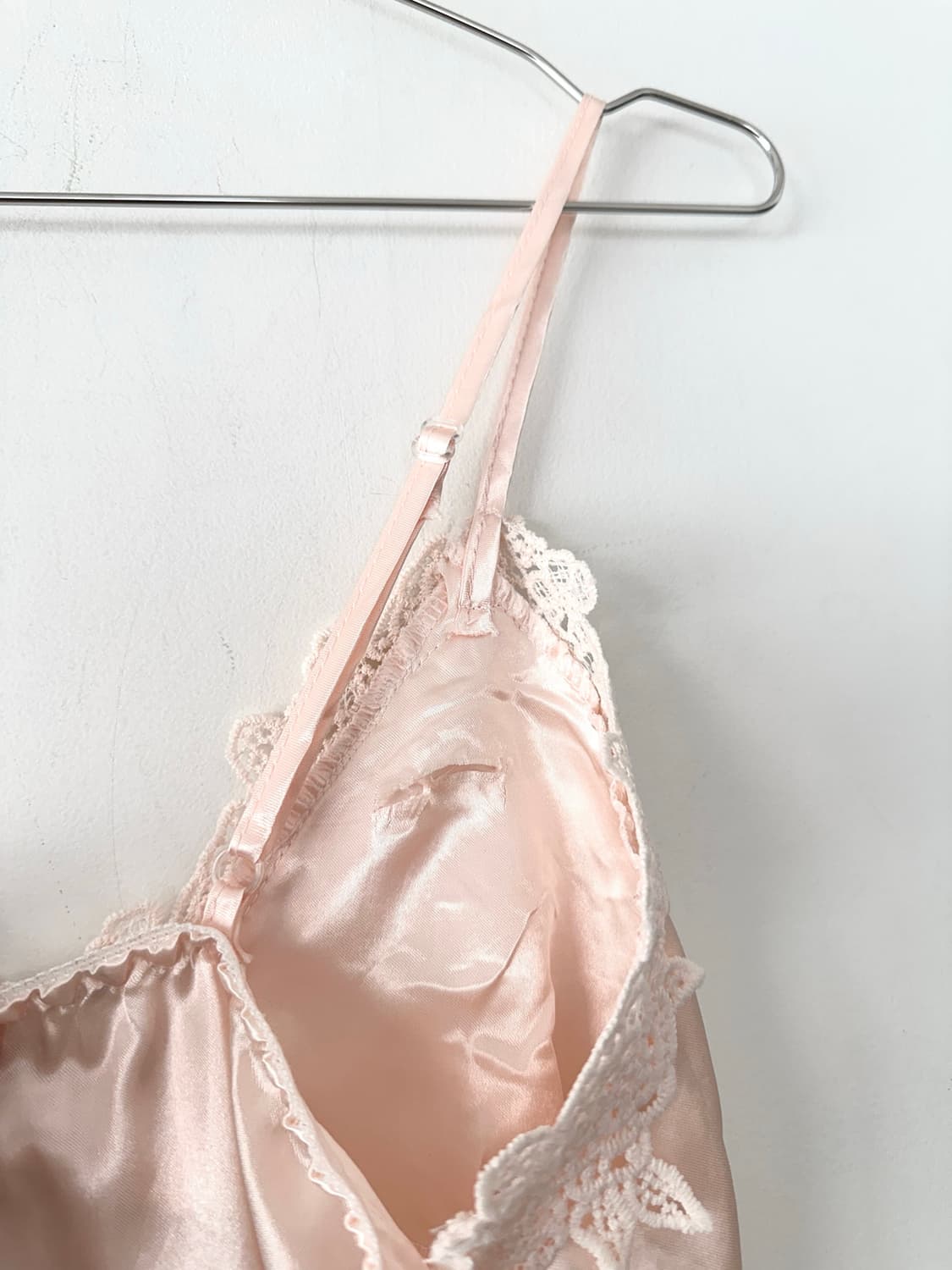 Slip lace trimming ops/ baby pink 상품이미지4