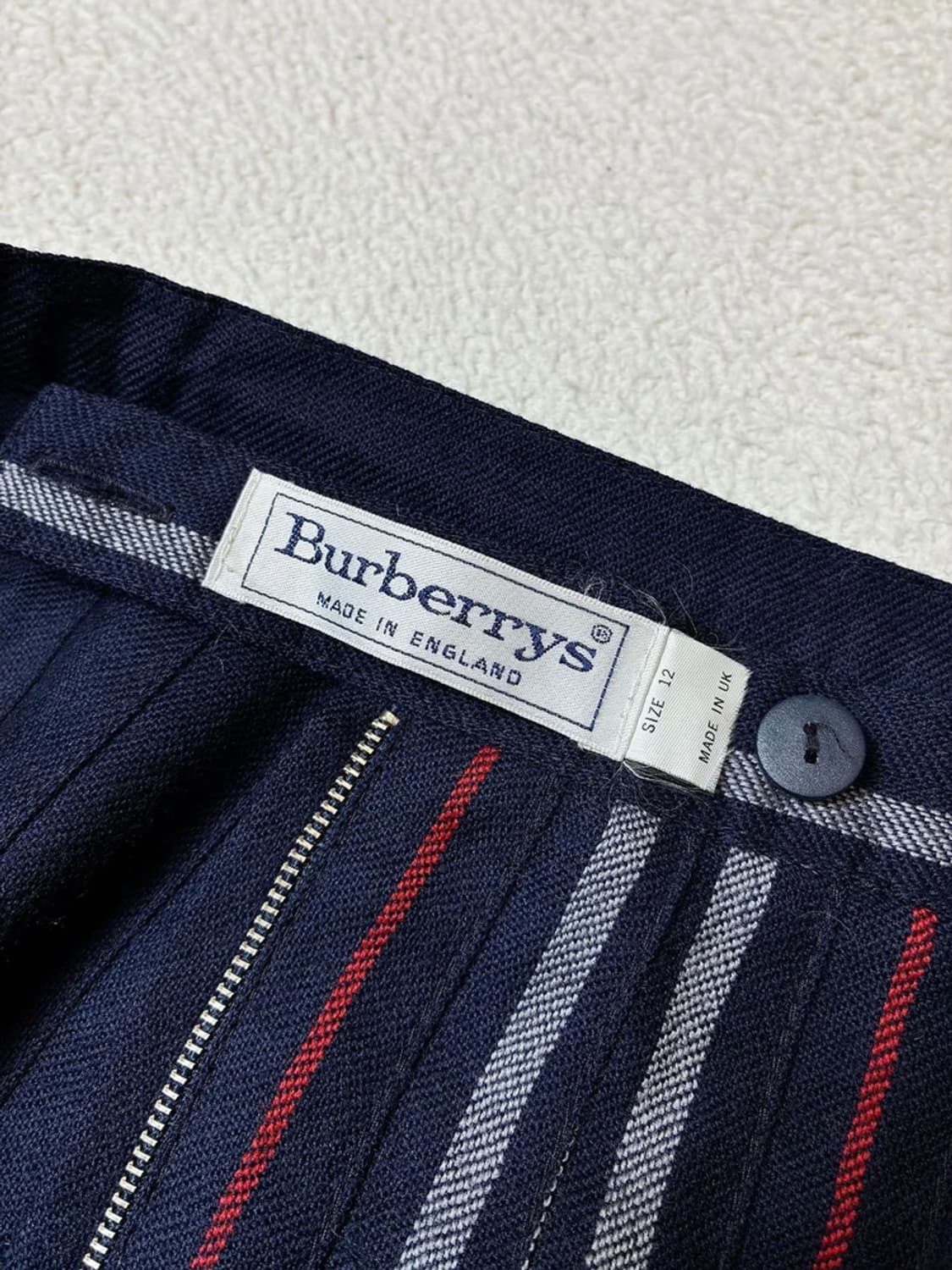 버버리 90's 리버시블 플리츠 스커트 PN7598 상품이미지6