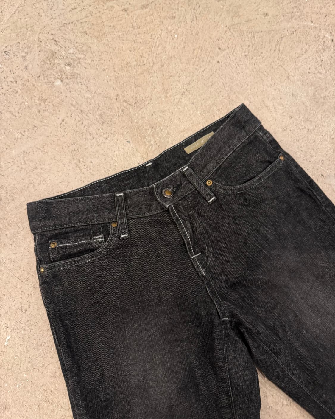 데님 부츠컷 팬츠 상품이미지2