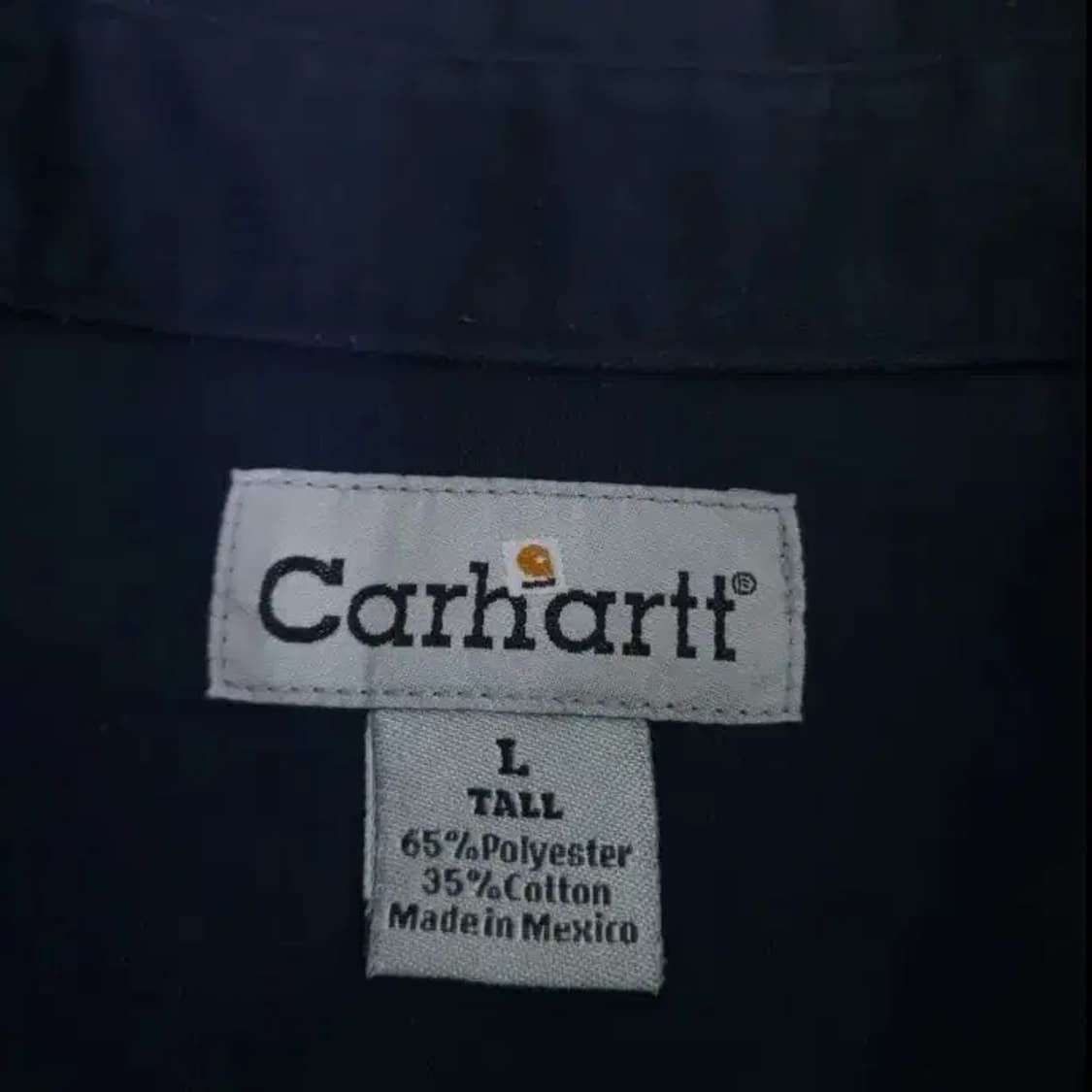 칼하트 네이비 워크 셔츠 L (100~105) 상품이미지6
