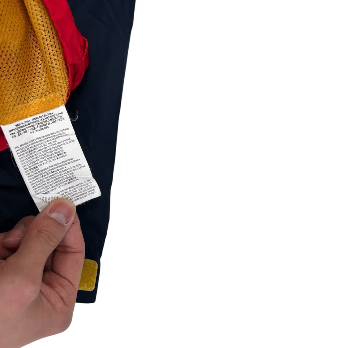 반스 컬러블록 오버 핏 바람막이 상품이미지4