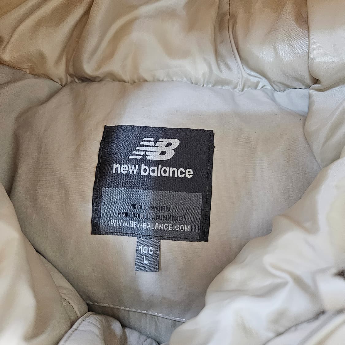 L 뉴발란스 후드 패딩 조끼 0324Y 상품이미지3