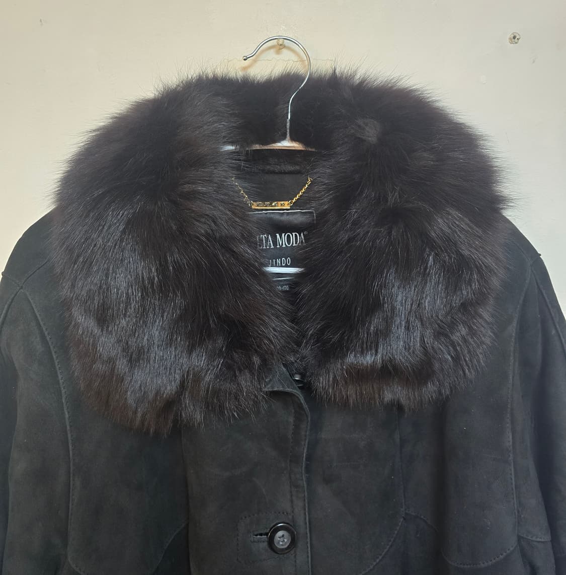 JINDO 모피 폭스퍼 무스탕 코트 94-100-170 상품이미지3