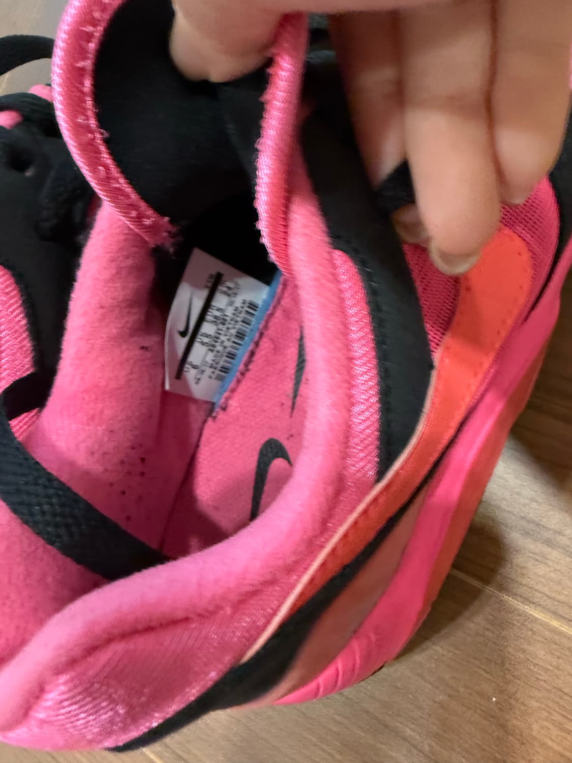 나이키 x 꼼데가르송 옴므 플러스 에어맥스 180 핑크  상품이미지6