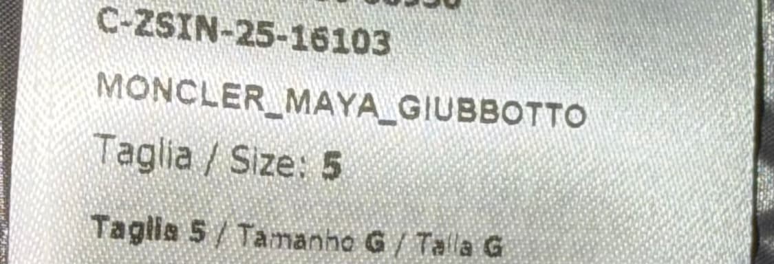 몽클레어 마야 쇼트 다운자켓 25FW판매합니다. 상품이미지4