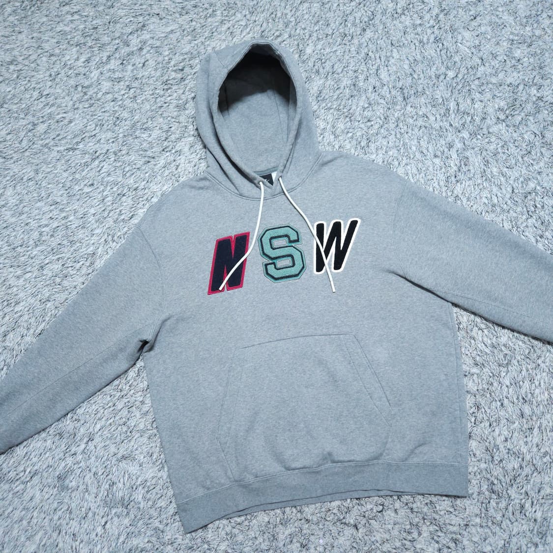 나이키) L 남자 오버핏 기모 후드티셔츠 / 왕눈이샵 상품이미지2