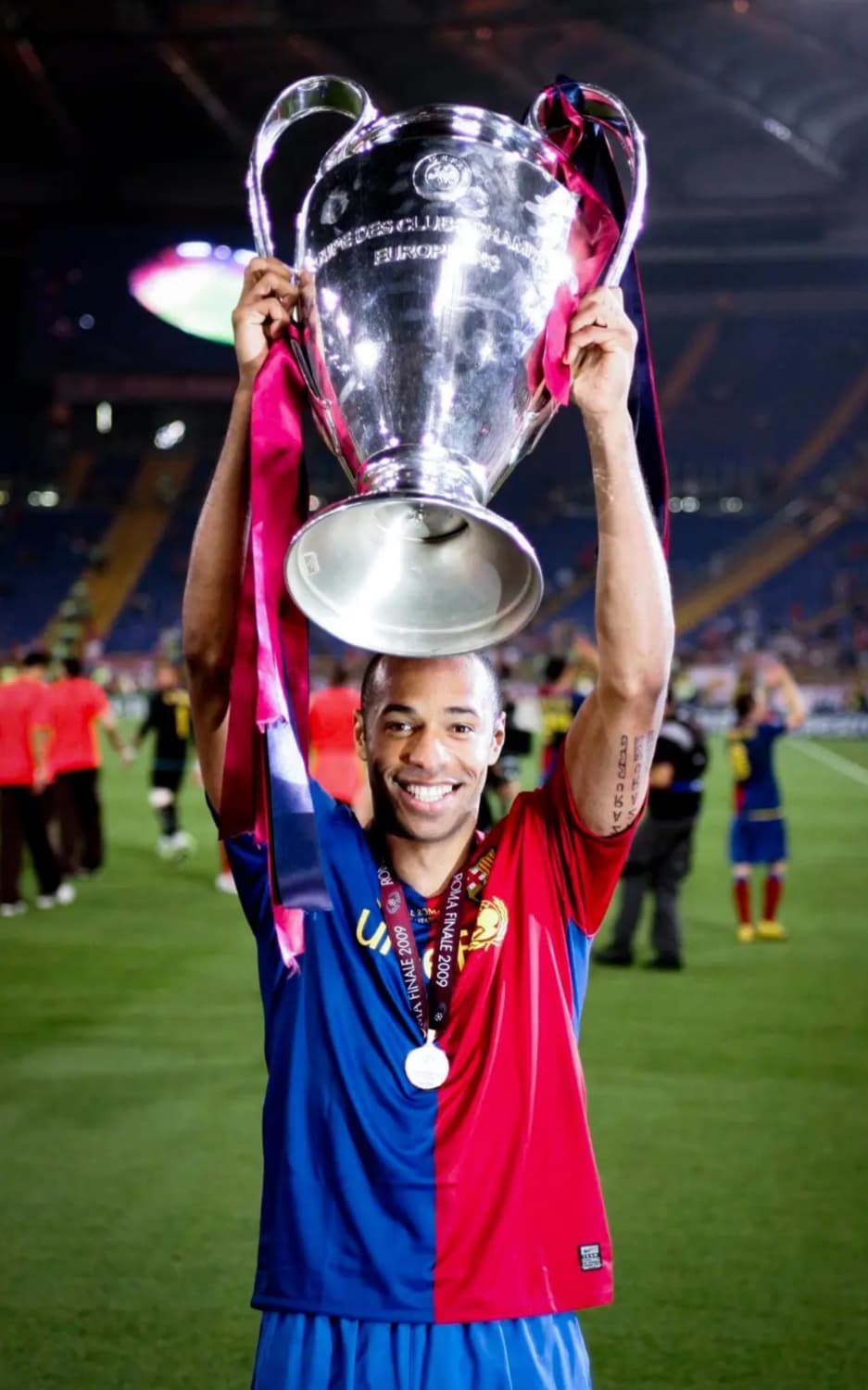 08-09시즌 바르셀로나 티에리 앙리 유니폼 L 레플리카 상품이미지7