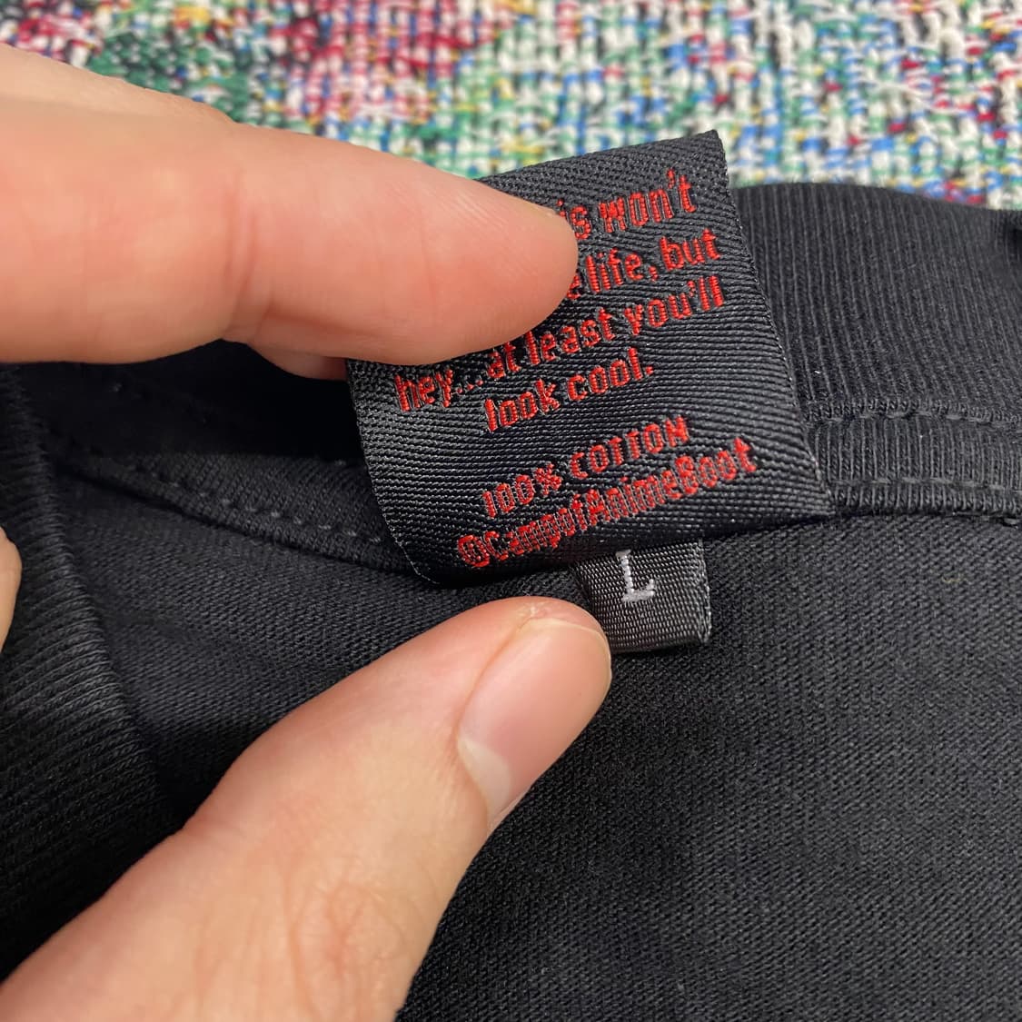 타코피의 원죄 부틀렉 애니메이션 티셔츠 상품이미지3