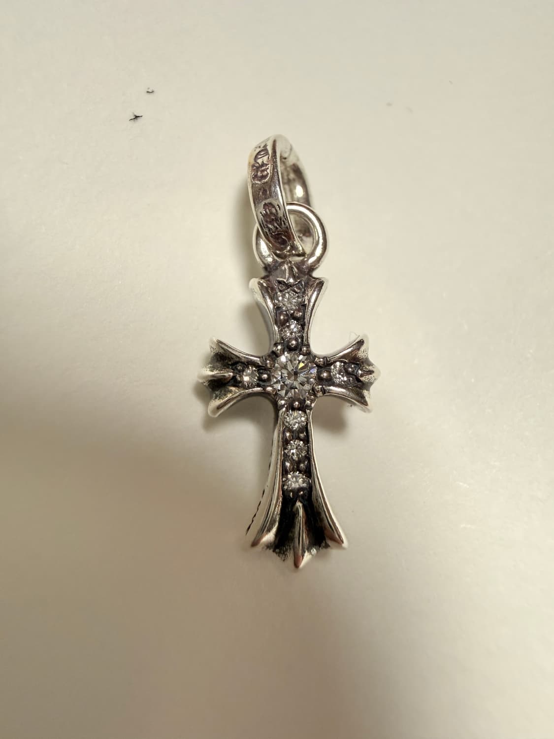 크롬하츠 베이비 펫 풀 파베 다이아 펜던트 상품이미지1