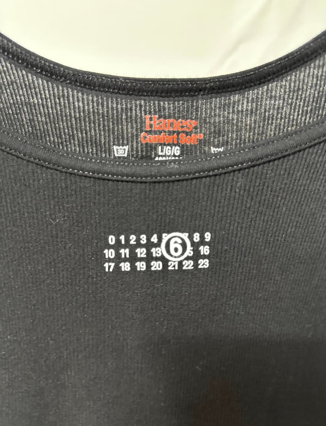 슈프림 x MM6 메종 마르지엘라 헤인즈 탱크탑 (L) 상품이미지3