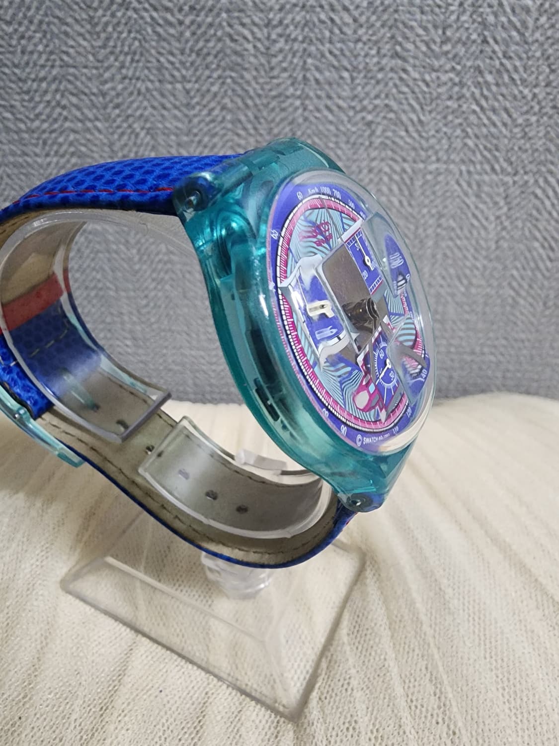 빈티지 90's 스와치 크로노그래프 에코 데코 상품이미지2