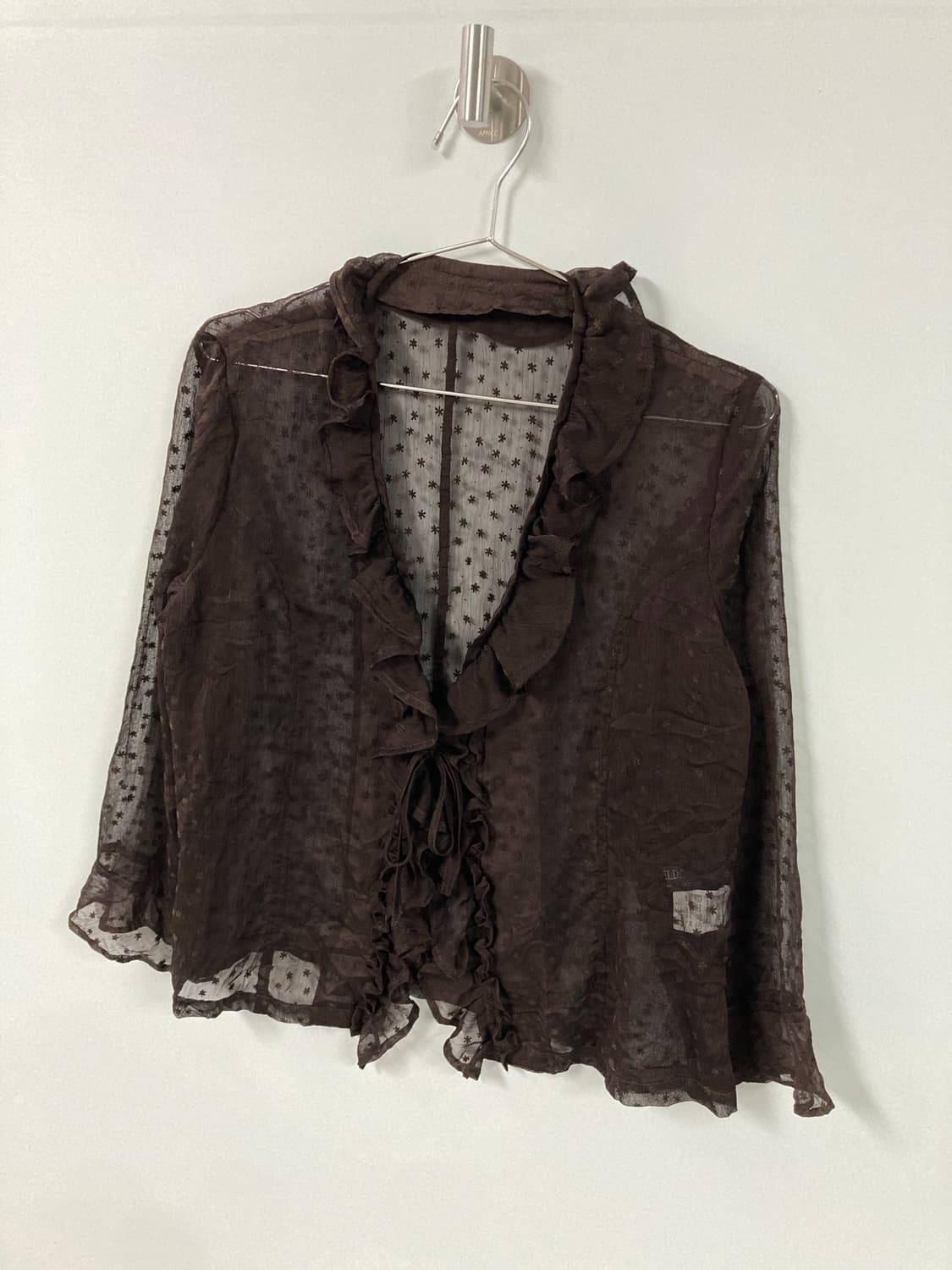 빈티지 레이스 블라우스 가디건 상품이미지1