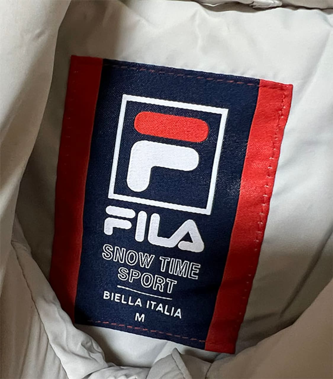 FILA 휠라 남자 푸퍼 패딩 구스 오버핏 캐주얼 95-100 상품이미지3