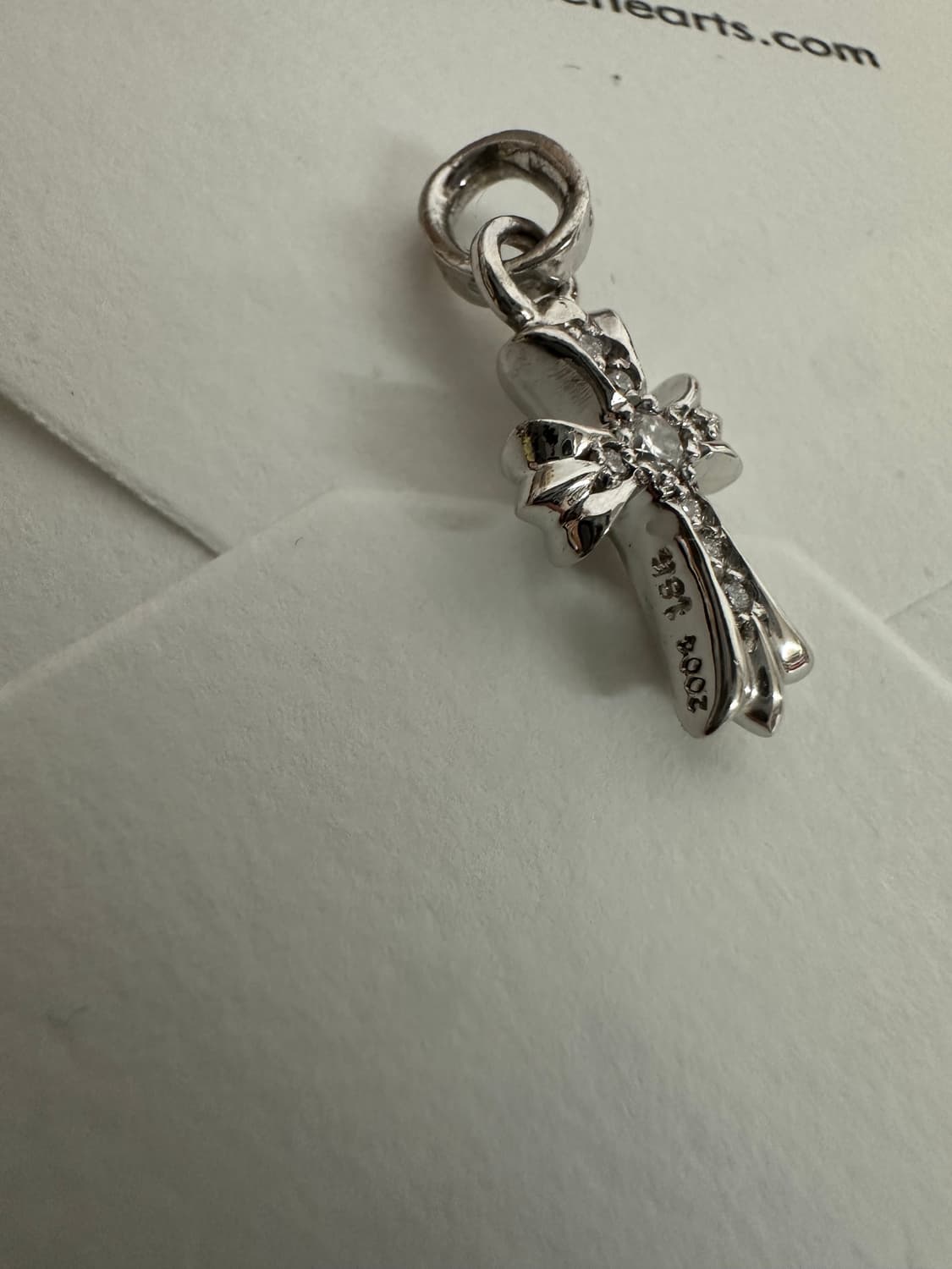 크롬하츠 화이트골드 베이비펫 풀파베 상품이미지5