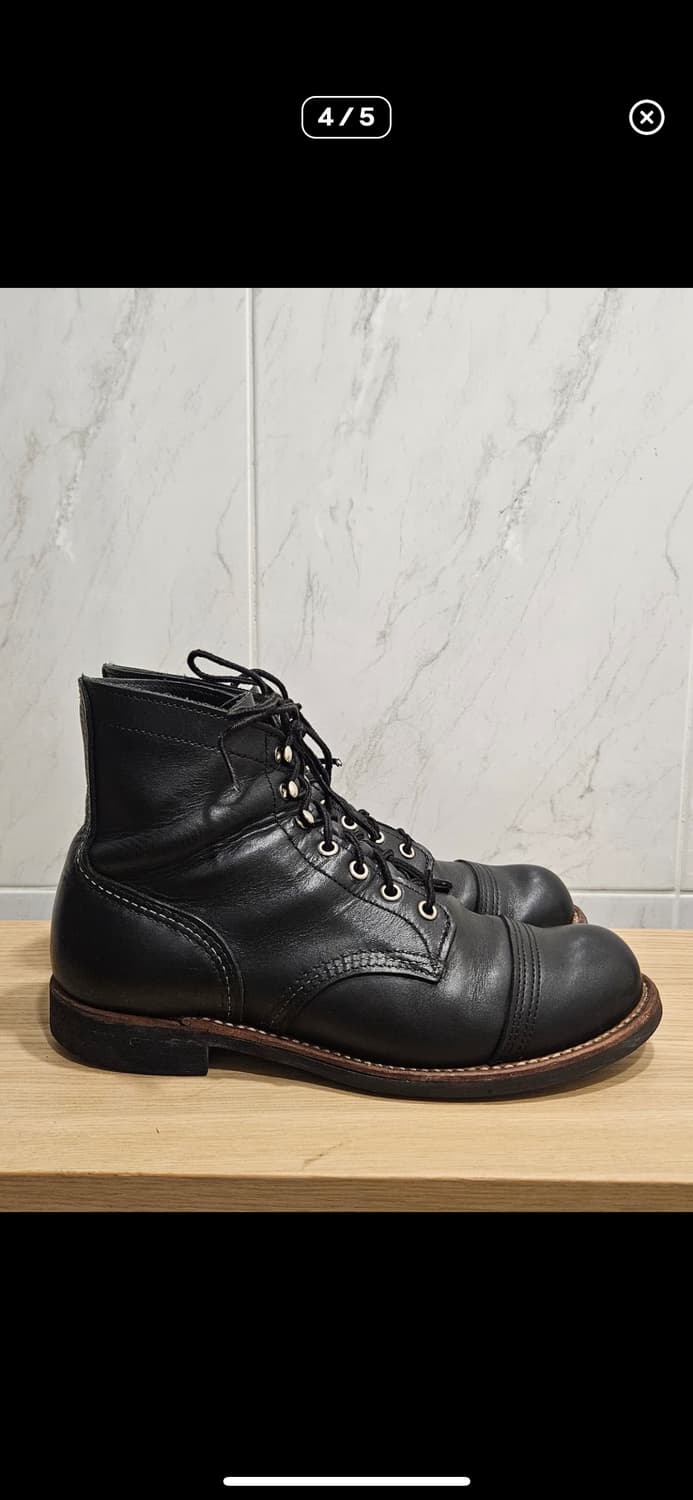 레드윙 아이언레인저 8084 블랙 8.5d 265사이즈 상품이미지4