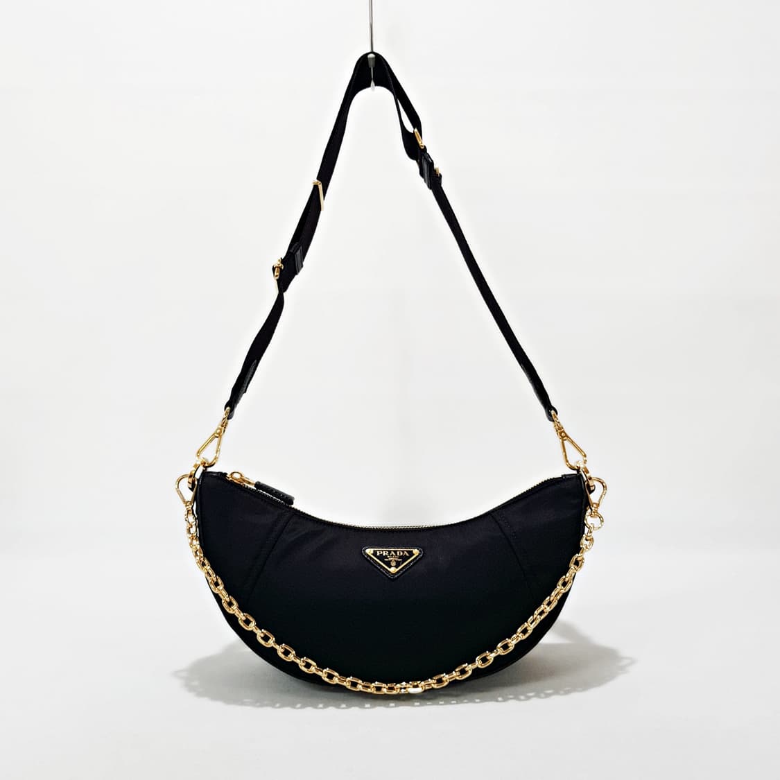 프라다 드뮈룬 리나일론 여성 체인 숄더백 1BH222 상품이미지1