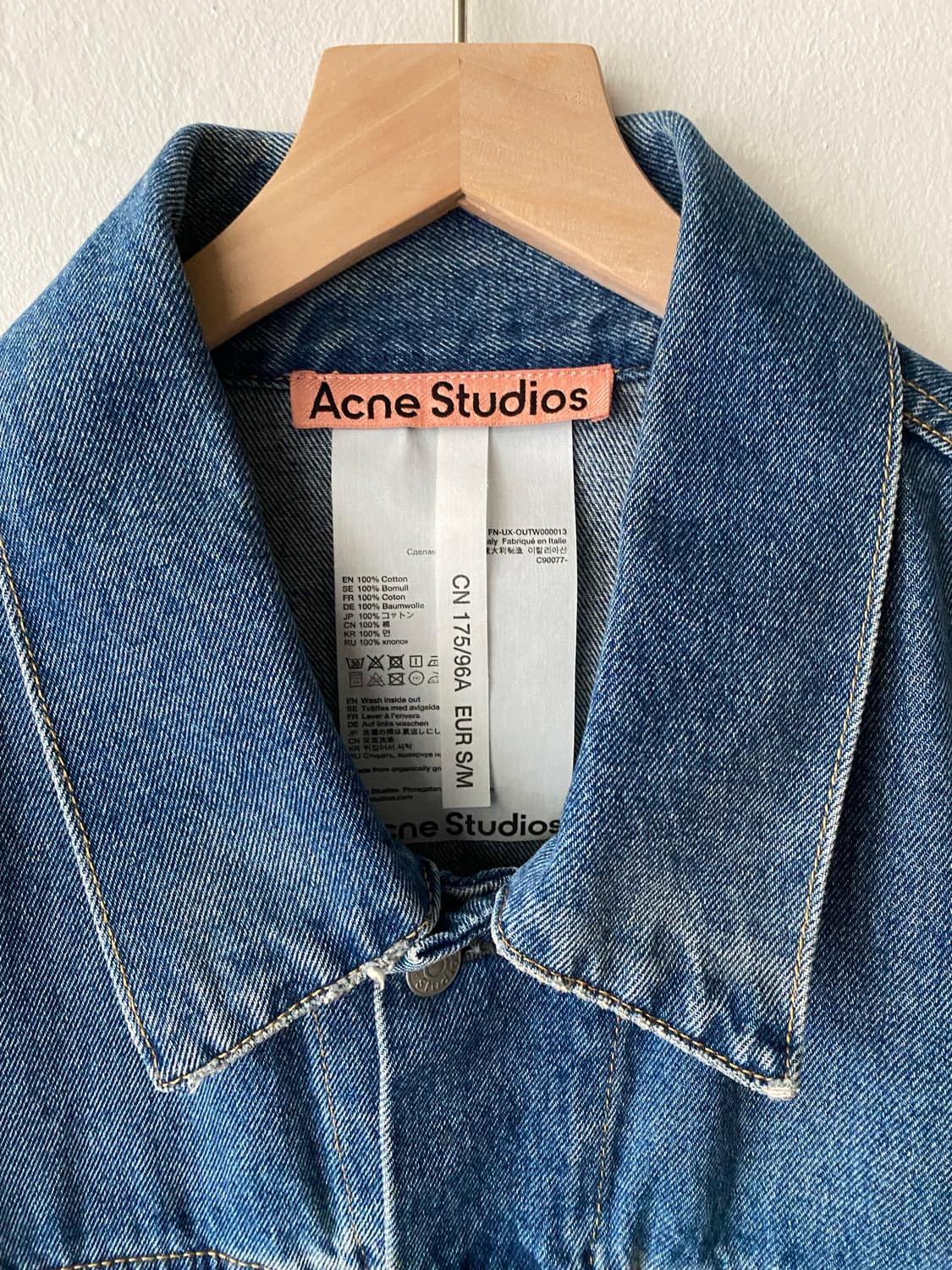 아크네스튜디오 오버 데님자켓 상품이미지3