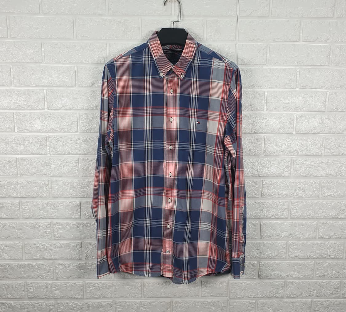 [95]타미힐피거 체크 셔츠 상품이미지1