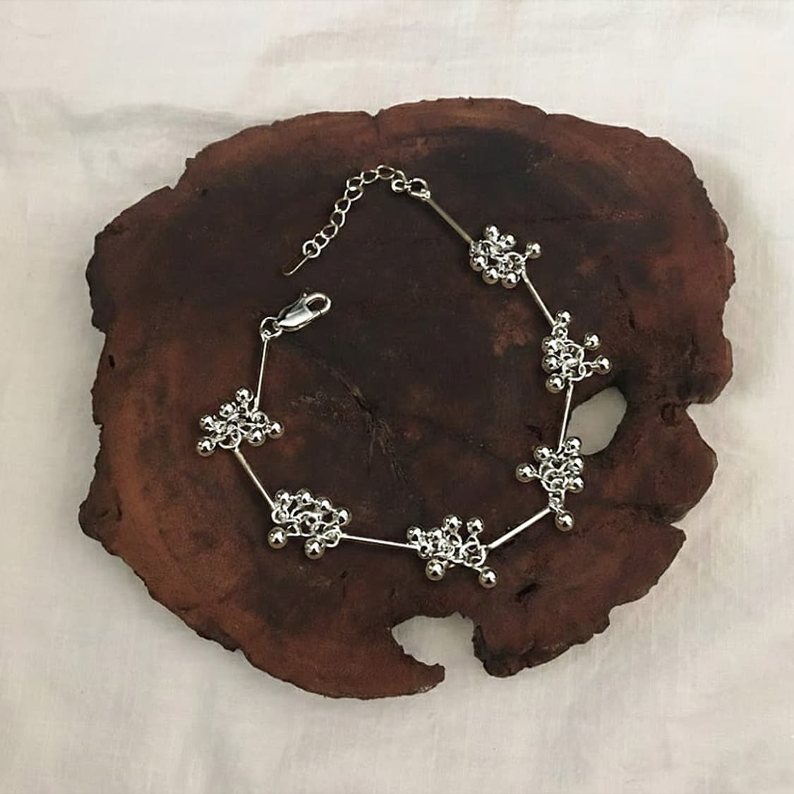 Silver Node Bracelet  (925 silver) 상품이미지4