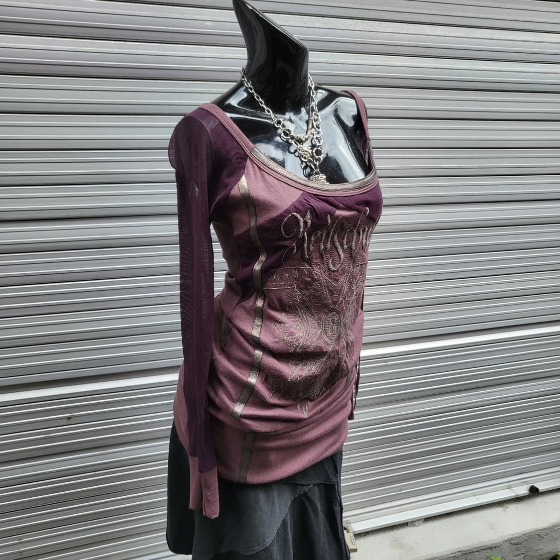 salvage long-sleeved one-piece dress  상품이미지1