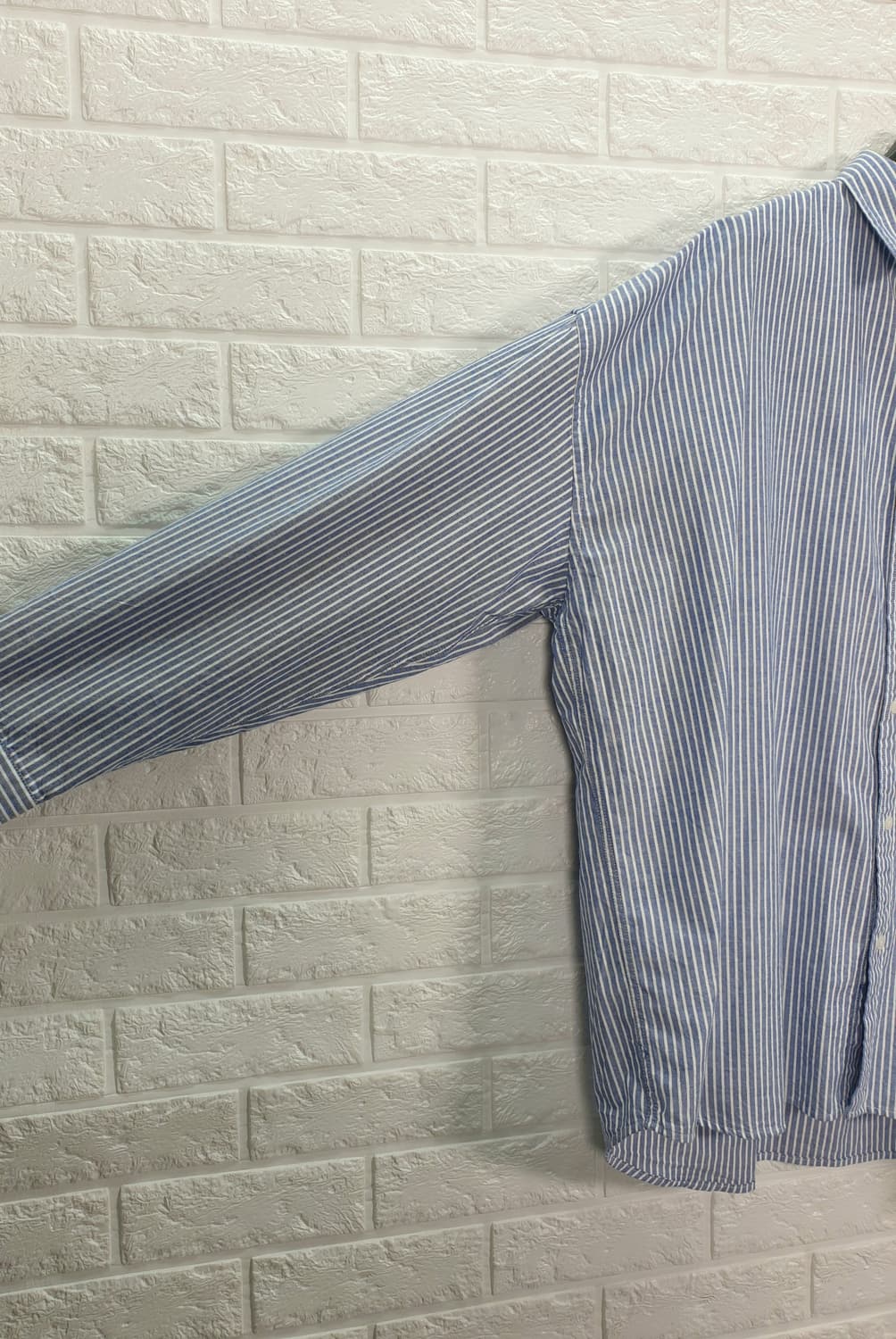 [105]테이크이지 스트라이프 옥스포드 오버셔츠(새상품) 상품이미지5