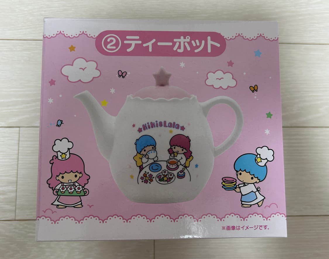 산리오 키키라라 쿠지 2등상 티팟(주전자) 상품이미지1