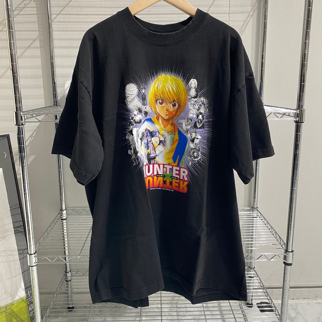 헌터x헌터 부틀렉 애니메이션 티셔츠 상품이미지1