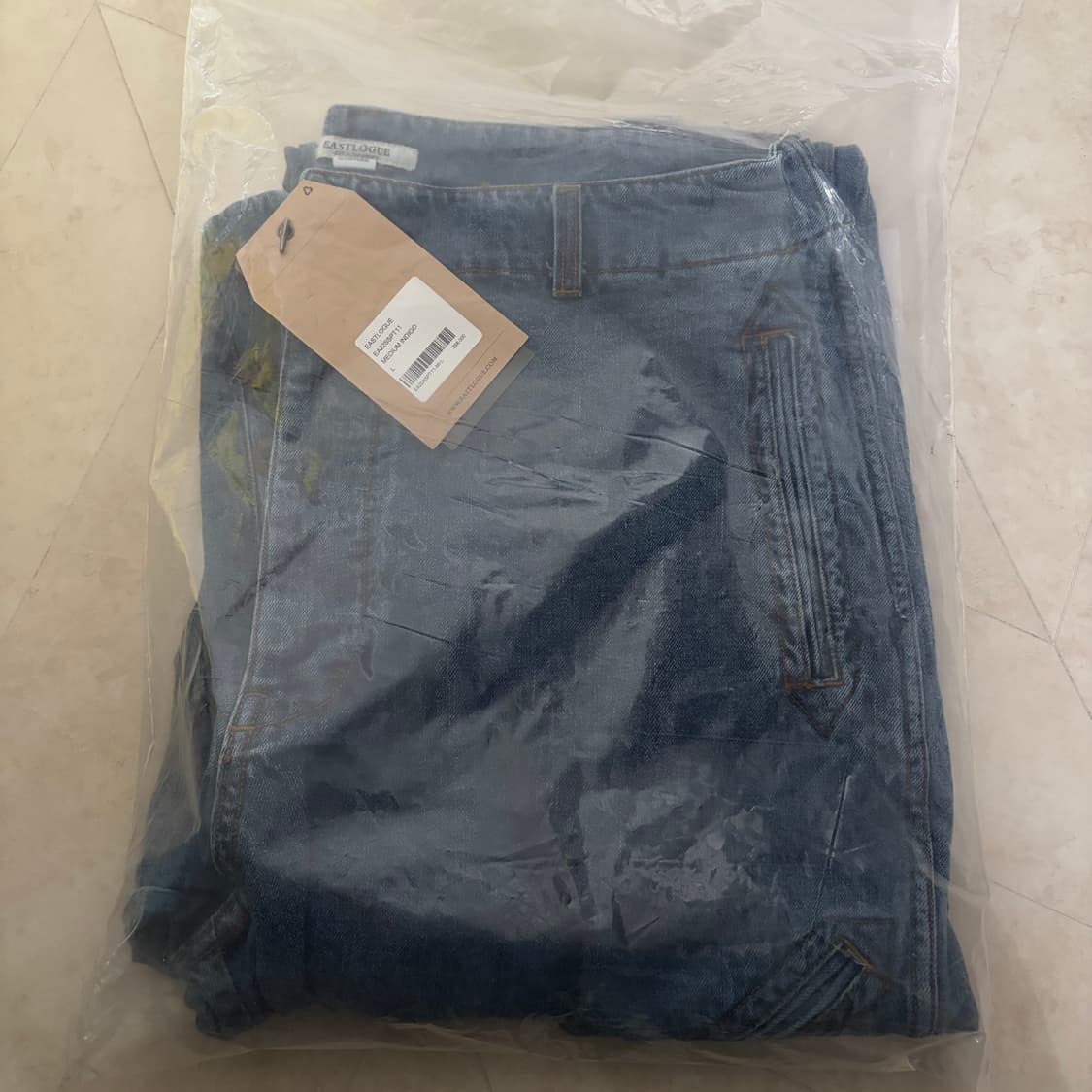 새상품(L)이스트로그 마리나 4P 팬츠 미디움 인디고 상품이미지4