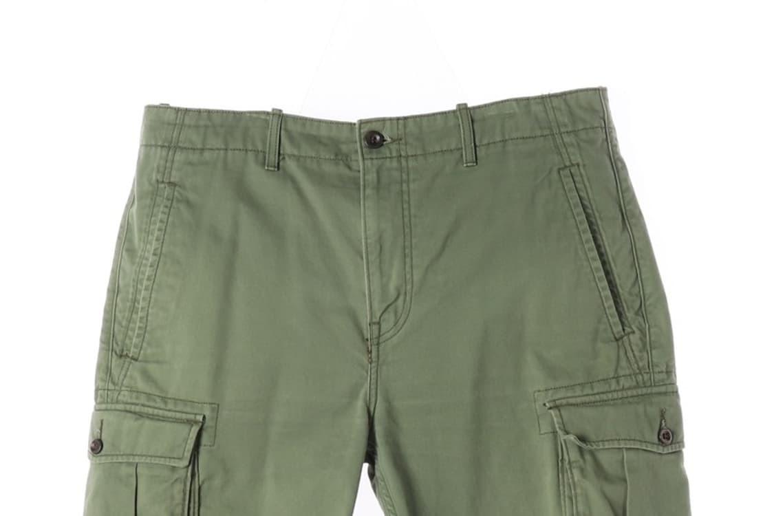 리바이스 올리브 코튼 카고 하프팬츠 상품이미지3
