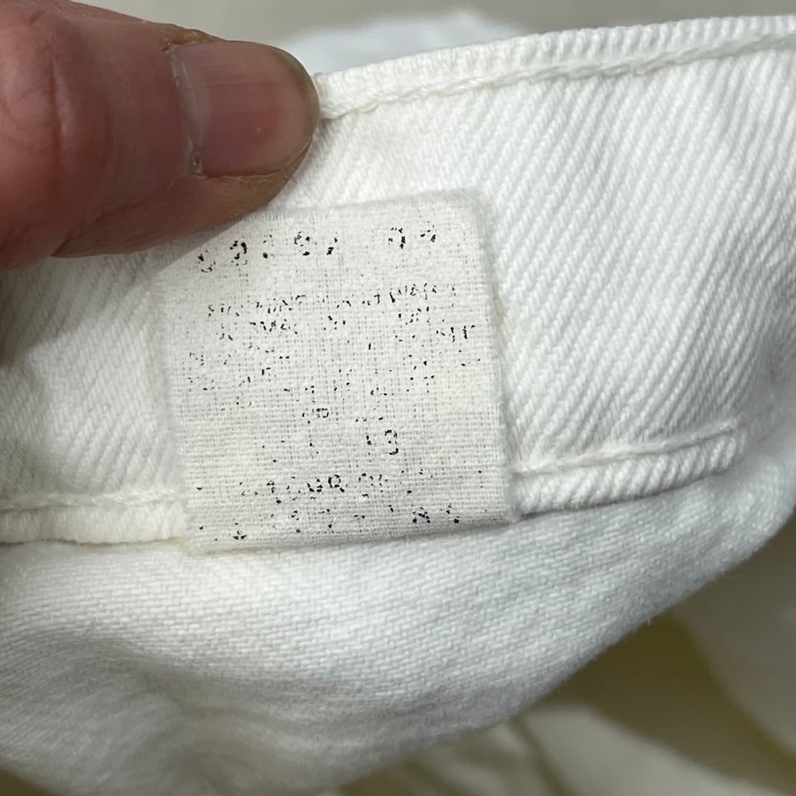 usa 리바이스 517 화이트 데님 s09211 상품이미지9