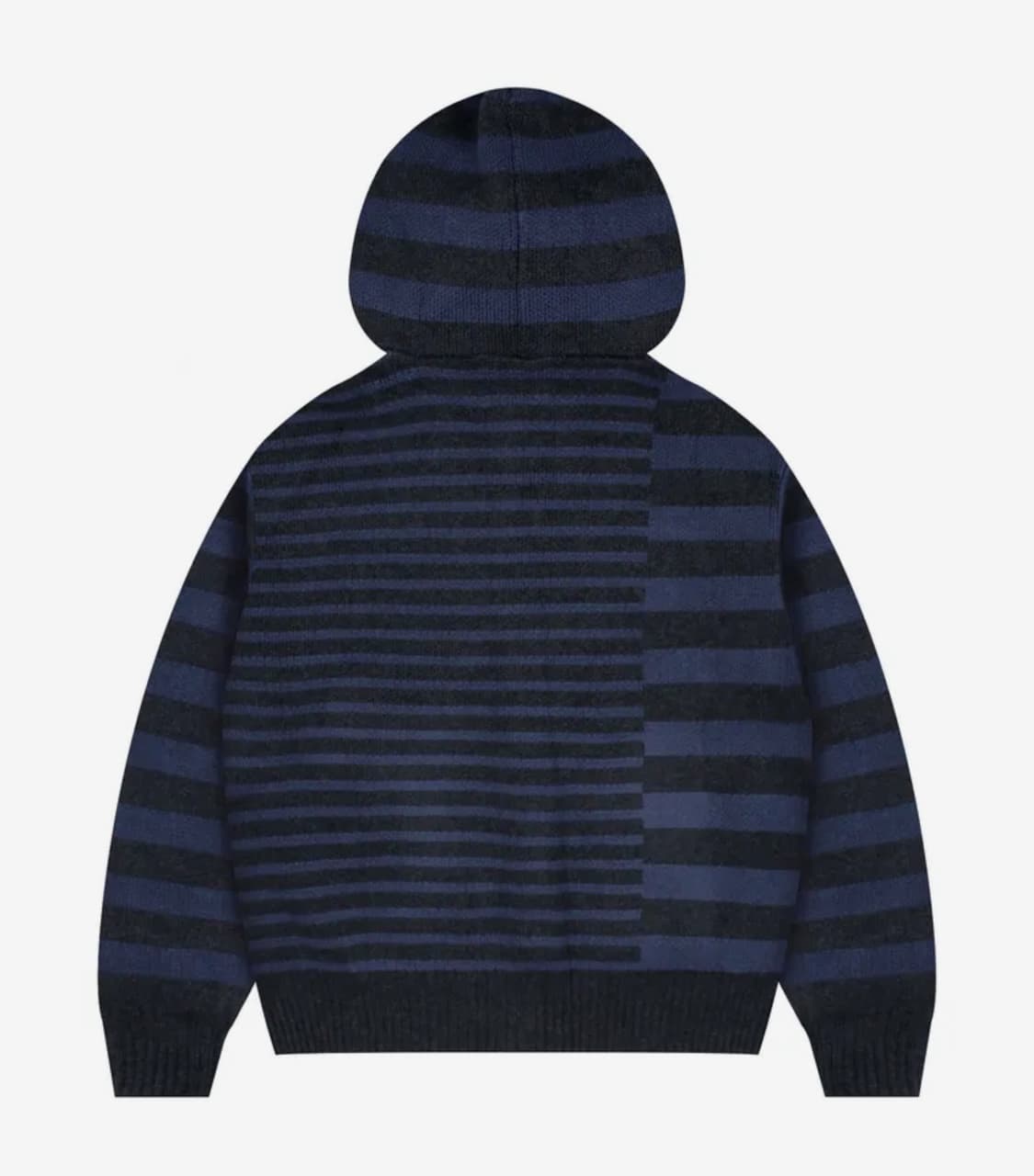 언발란스 스트라이프 니트 후드 집업(새상품) 상품이미지2