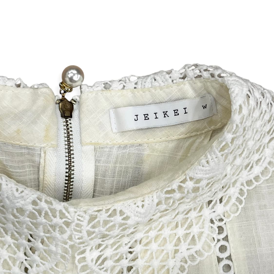 Lace Detail Cotton Sleeveless Top 상품이미지7