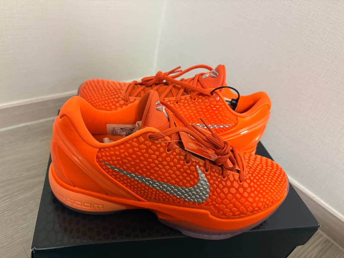 코비6 농구화 오렌지 (270) 상품이미지1