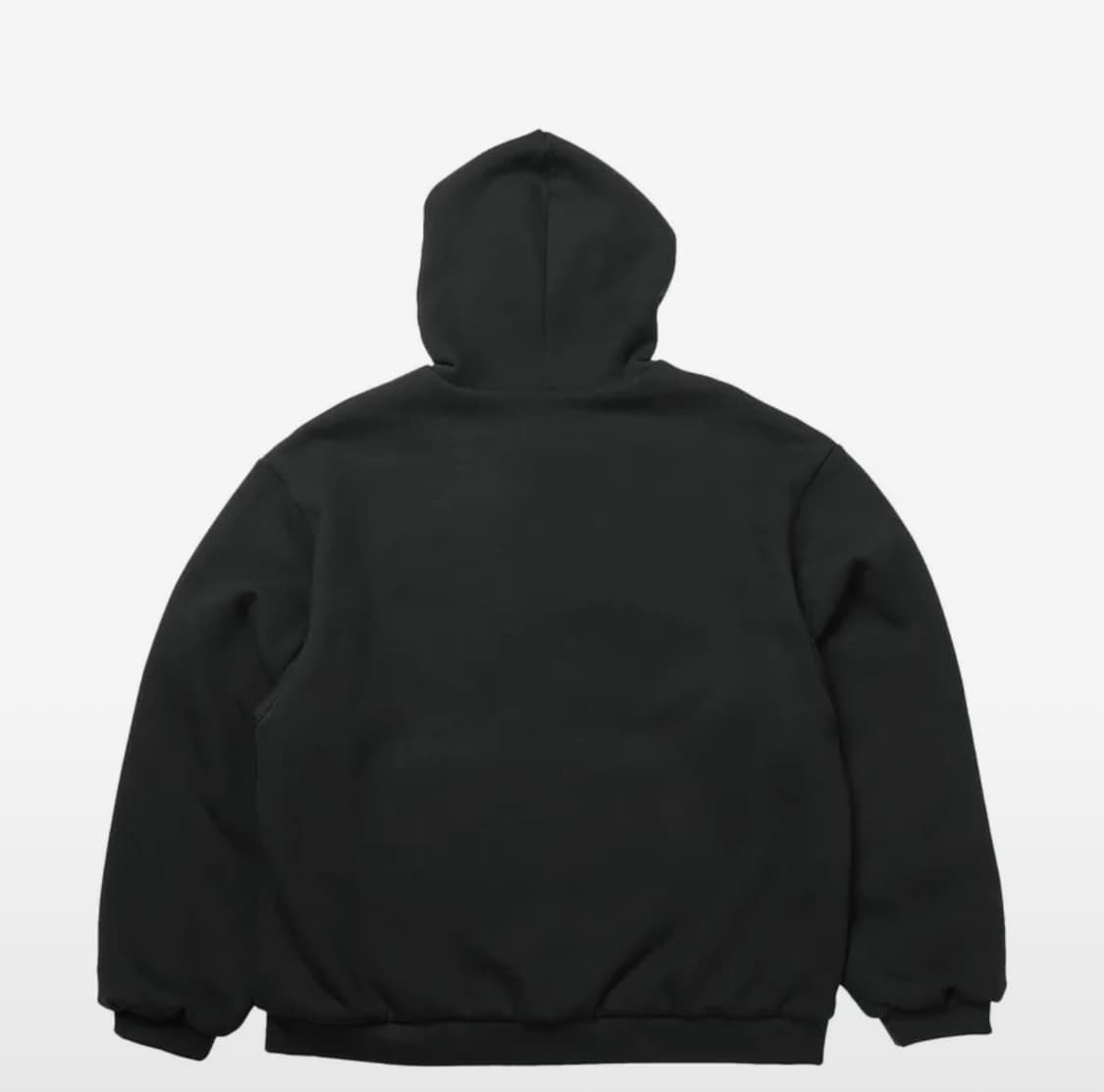 Ertr 리버시블 후드집업 블랙 상품이미지4