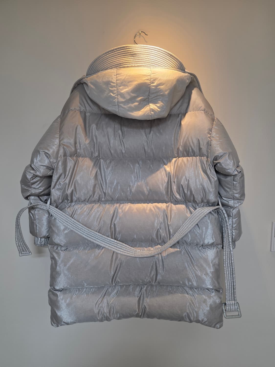 옌키옌키  패딩 실버그레이 s사이즈 판매해요 상품이미지2
